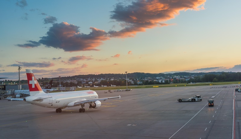 Besuch SR-Technics Flughafen Kloten