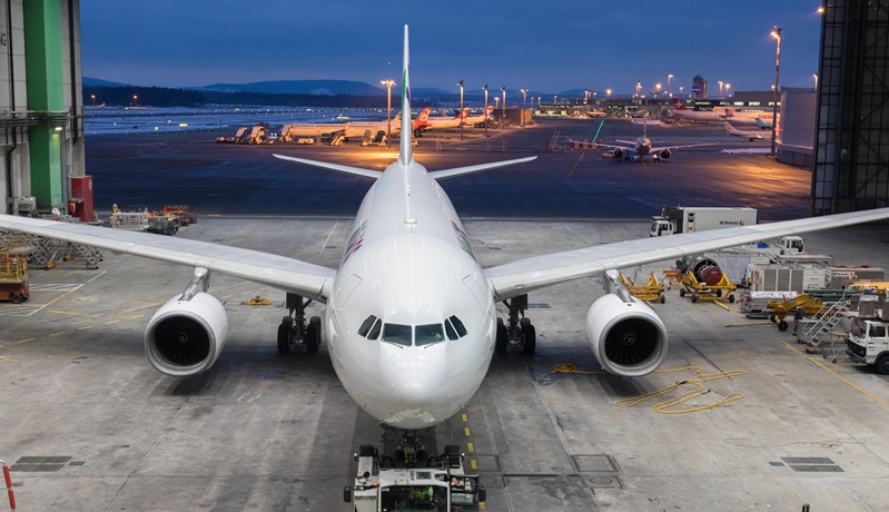 Besuch SR-Technics Flughafen Kloten