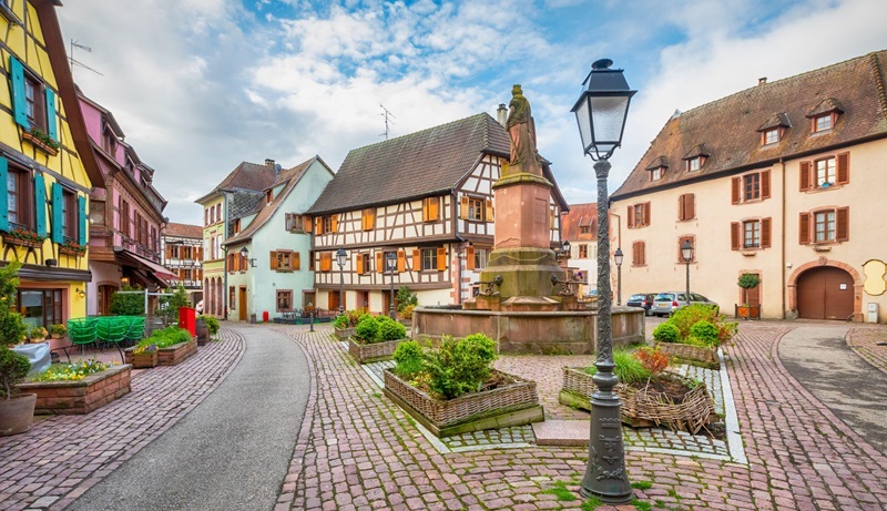 Typisches Essen im Elsass