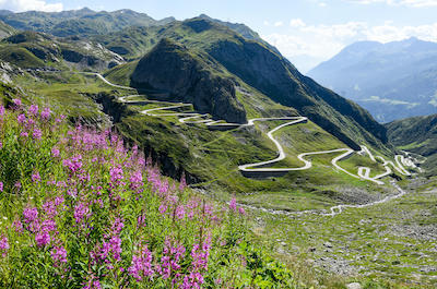 4-Pässefahrt Grimselpass - Nufenenpass - Gotthardpass - Sustenpass